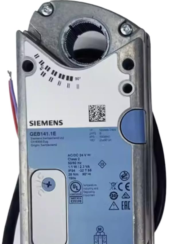 1 GEB141.1E electrical switch regulating damper actuator