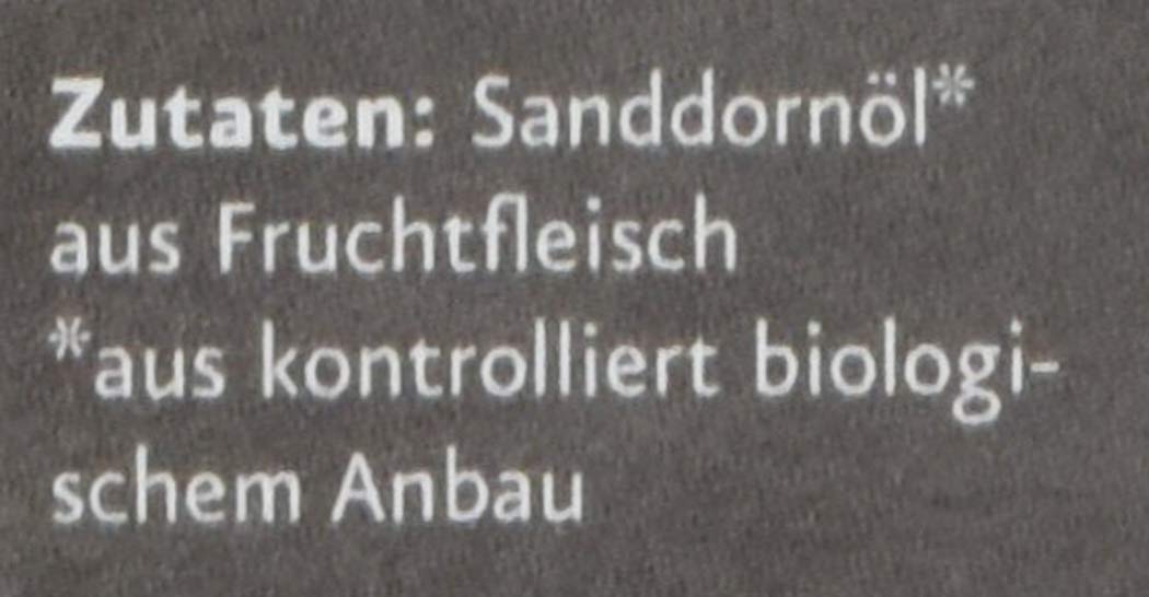 Ölmühle Solling Sanddornöl aus Fruchtfleisch SANDDORN-FRUCHTFLEISCHÖL nativ kaltgepresst - 100ml BIO
