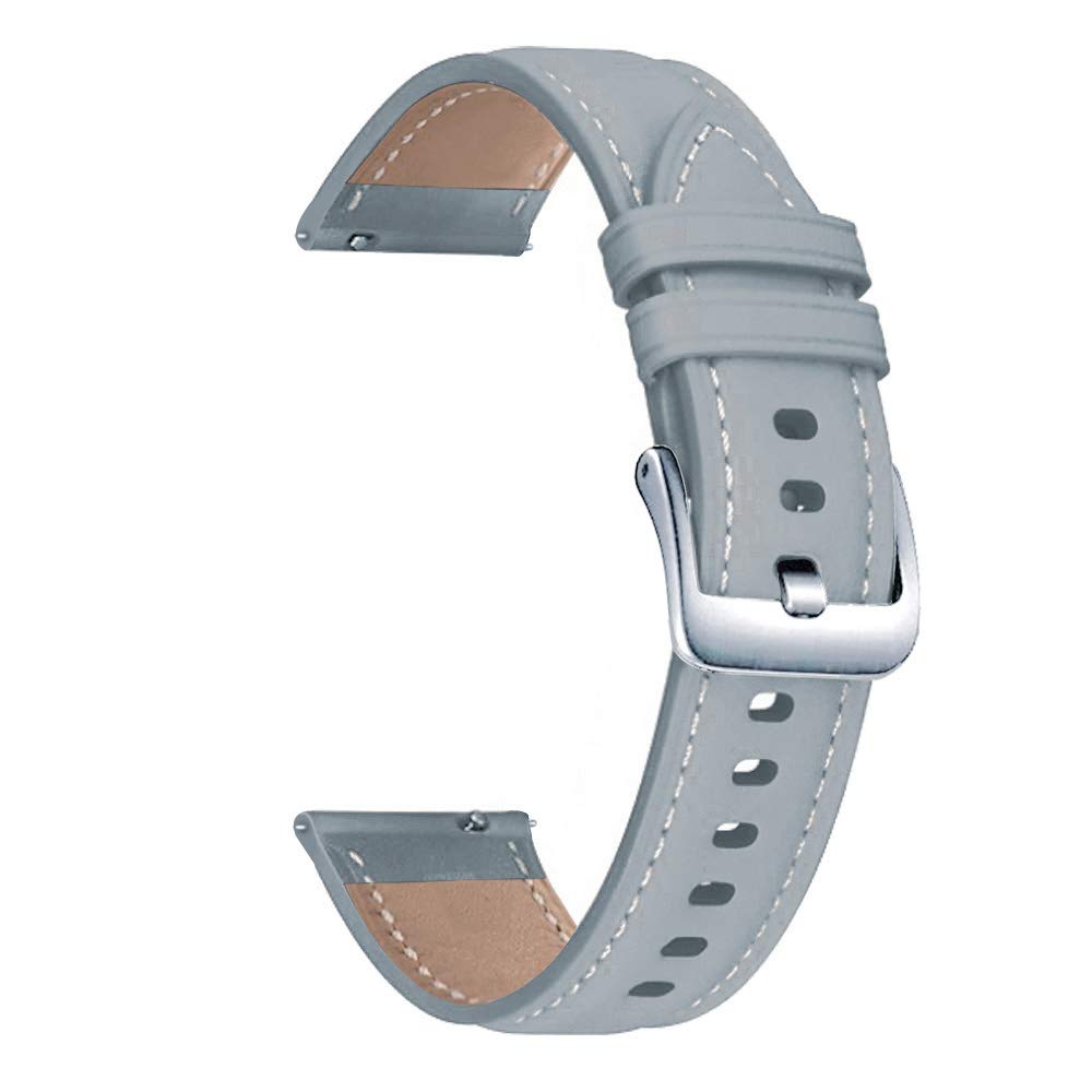 Correa de piel auténtica para Garmin Vivoactive 3 en elegante color ágata 8