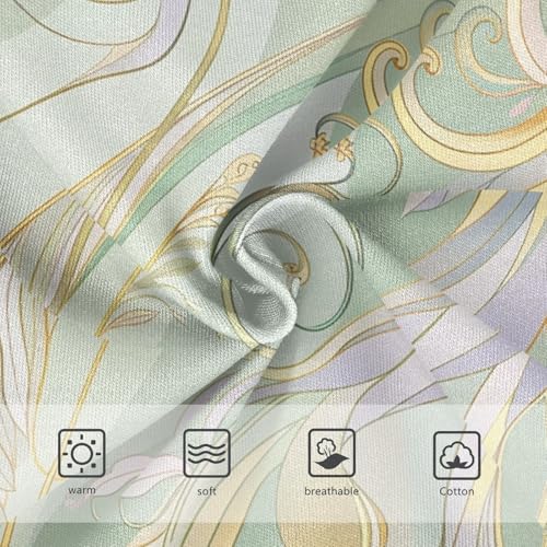 visesunny Boys Cotton Underwear Gold Foil Flower Simple Flower Printed Toddler Soft Training Briefs Size 2T-8Y for Kids4