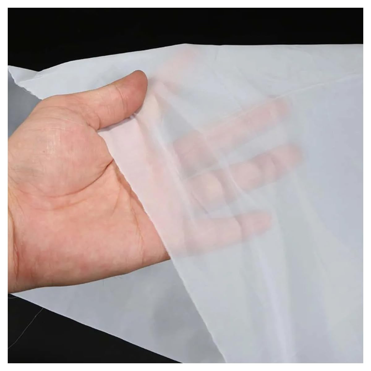 ECYC Ltd 38 Micron Micron Fine Filter Mesh Nylon Fabric Food Grade Nylon Filter Mesh Filter Net Woven Mesh Sheet for Cooking, Baking, Food Filtration, Home Brewing, or Paint, 39