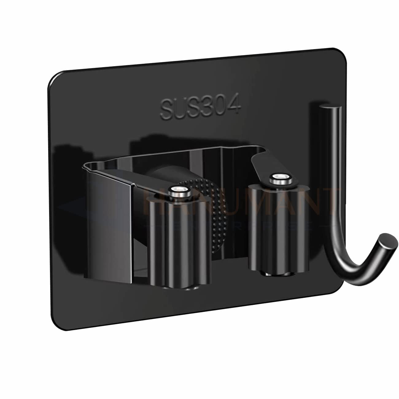 Self Adhesive Heavy Duty Premium 304 Stainless Steel Mop Holder and Broom Holder or Tool Organizer Wall Mounted for Home No Drilling Required (Black - 3 PCS) (B0BLW5D3V1) Amazon Price History, Amazon Price Tracker