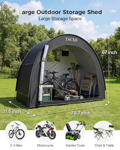 TACXO Bike Storage Tent for 2-3 Bikes