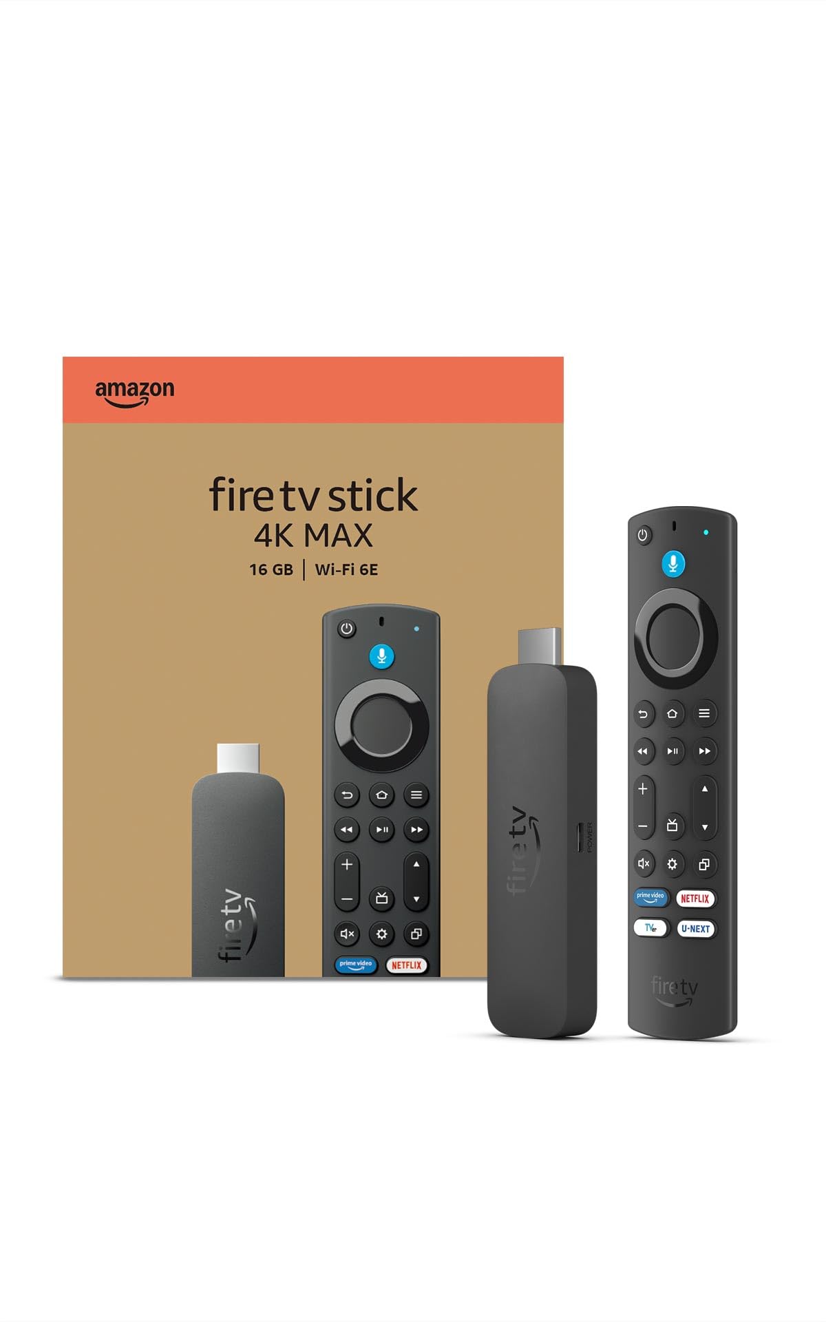 Amazon Fire TV Stick 4K Max(マックス) | Fire TV Stick史上最もパワフル | ストリーミングメディアプレイヤー商品画像