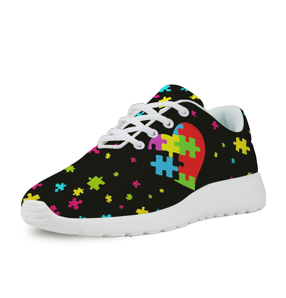 Autism Shoes for Women Men Trail Running Casual Fashion Sneakers Slip-on Tennis Shoes