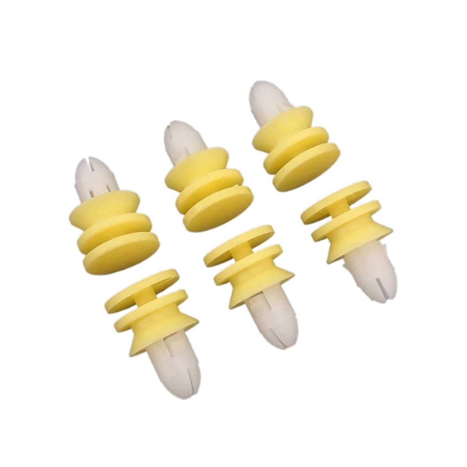 Nlnkdtdpak One Color 10Pcs Car Door Panel Skirt Plastic Fastener Clips Rivet Fit For Volvo Cv40 Xc90 V60 Xc60 S60l S60 V40 S80