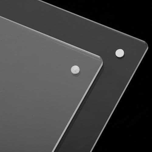 Miniatura 4 de NUOBESTY Soportes de letrero de acrílico para marcos de licencia comercial de soporte de menú de exhibición