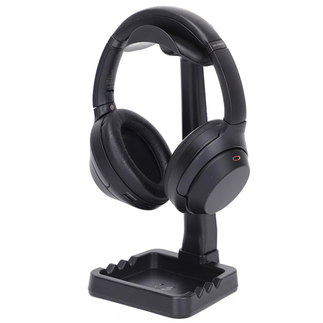Gatuida Supporto per Cuffie da Gioco Multifunzione, Nero, per Scrivania | Abs e Tpu, Robusto e Poco Fragile, Mantiene L’ordine sulla Scrivania, Adatto a Computer
