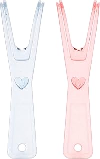 Healifty 2PCS Dental Floss Handle Reusable Dental Floss Holder Reusable Dental Floss Holder Floss Pick Brush Floss Holder Floss Handle Plastic Dental Floss Handle for Teeth Care