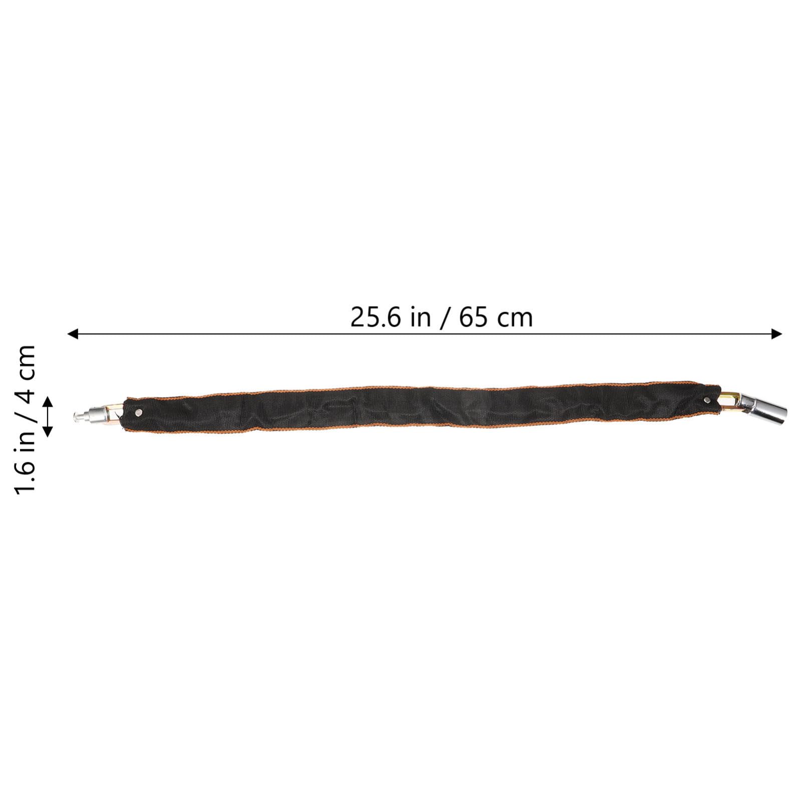 YARNOW antivol vélo serrures à vélo Serrure à chaîne de Porte Serrure à Combinaison Alarme Anti vol verrou Portable Bike Lock Cadenas vélo antivol chaîne de vélo antivol Chiffon Silver