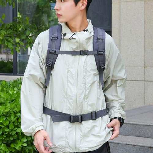 Mochila impermeable de senderismo de 60L para hombre y mujer miniatura 6