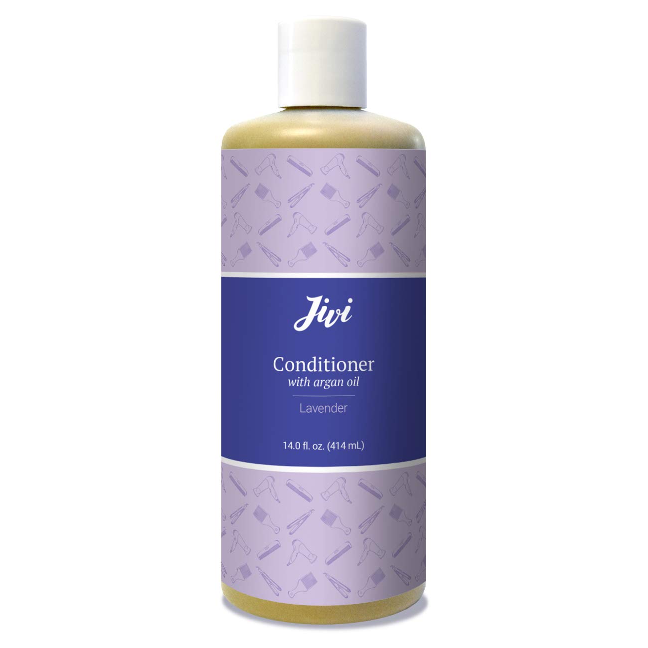 Conditioner With Argan Oil (Lavender) | Makes Hair Softer, Shinier, and More Manageable | 100% Natural with Organic Ingredients | Made for All Hair Types, Color Safe | 14 fl. oz.