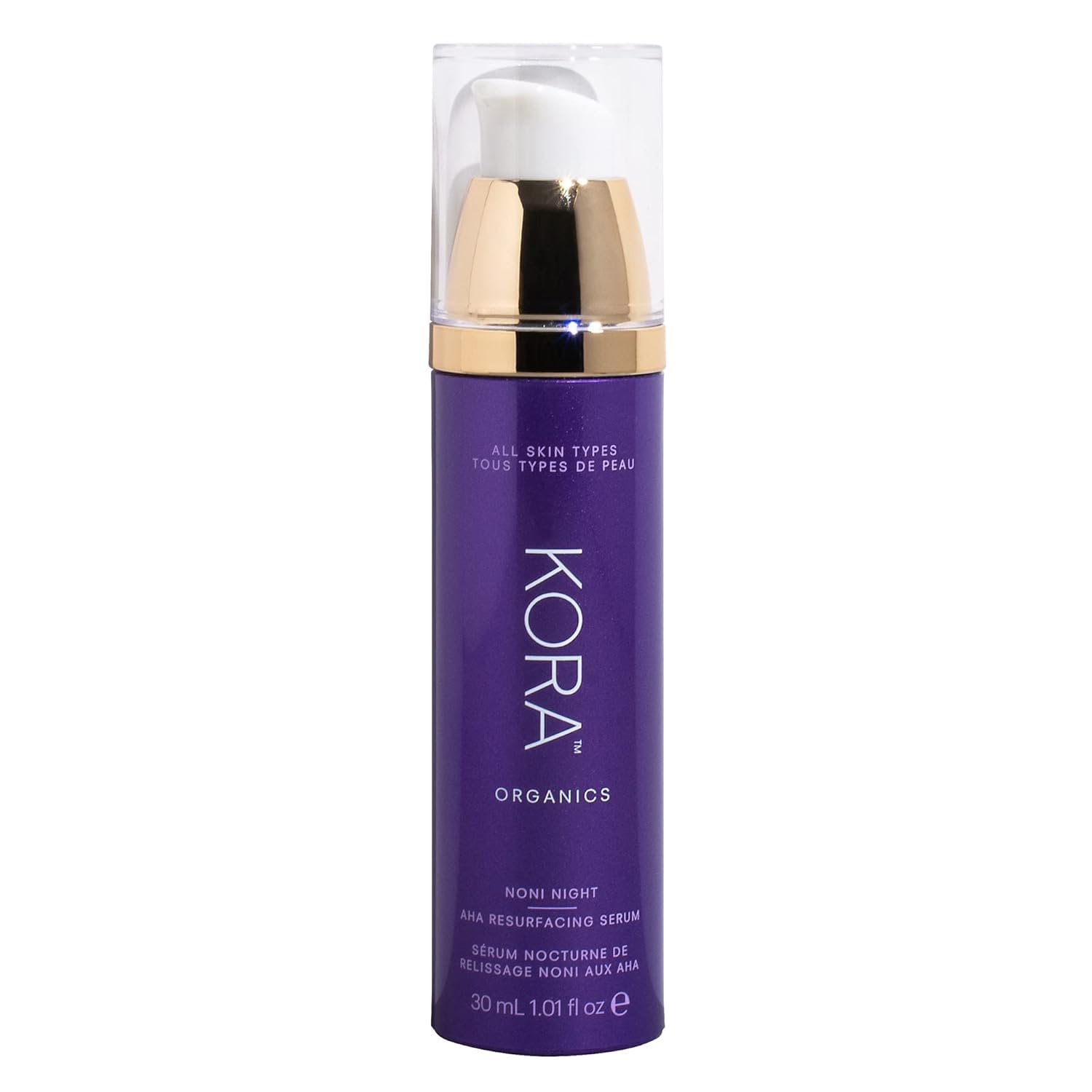 コーラオーガニクスNONI NIGHT AHA RESURFACINGセラム Amazon.com: KORA Organics Noni Night AHA Resurfacing Serum, Smooth