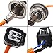 Automotive-leader 2Pcs Upstream Downstream Oxygen O2 Sensor Replacement for Honda Civic 1.8L 2007 2008 2009 2010 2011 234-9124 234-4350 36531-RNA-J01 36532-RNA-A01