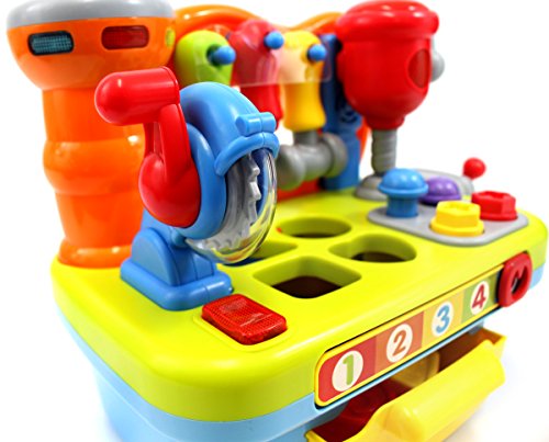 Powertrc PS907 Little Engineer Multifunctional Musical Learning Tool Workbench thumb #1