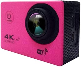 HHZL Photo Camera Diving Camera 4k Motion Camera 4G Remote Control Motion DV170 Degree Wide-angle Lens Mini Camera Color Pink HHZL Photo Camera Diving Camera 4k Motion Camera 4G Remote Control Motion DV170 Degree Wide-angle Lens Mini Camera Color Pink