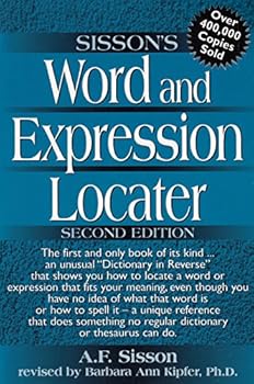 Paperback Word and Expression Locater Edition Book