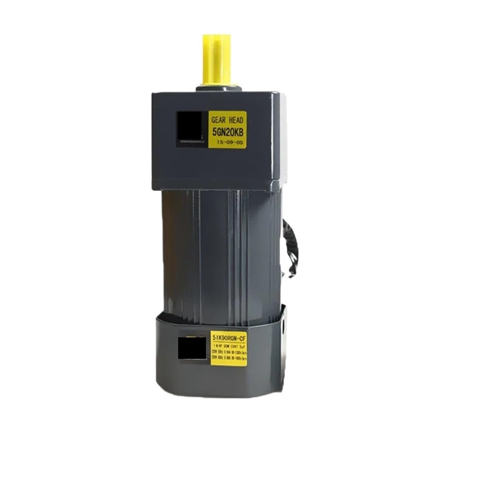 ANERTQUIH Motor 90W 110V AC Gear Fixed Speed Single Phase High Torque 5IK90GN-AF Asynchronous Shaft Diameter 12mm DC(9RPM)