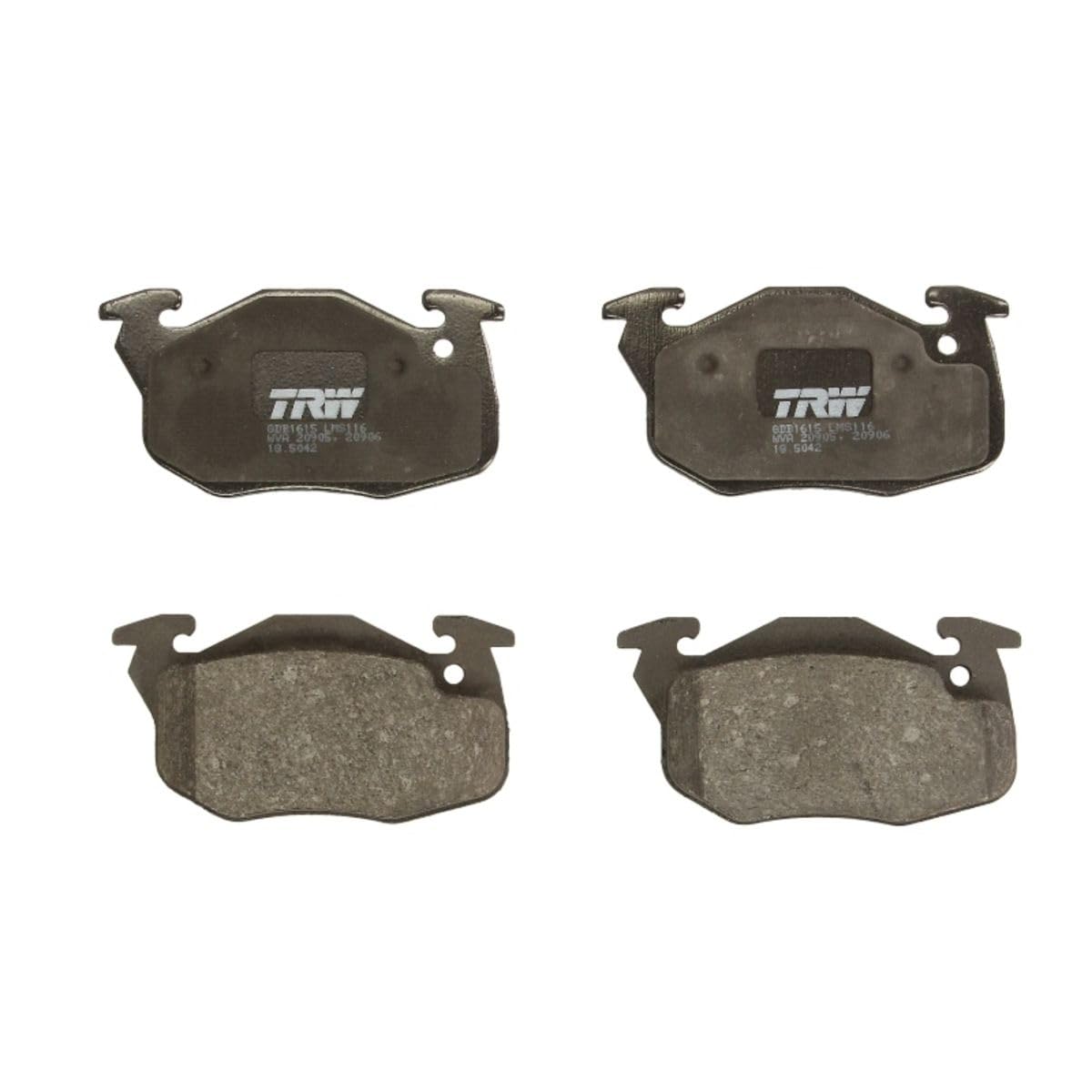 TRW Automotive AfterMarket GDB1615 pastilla de freno