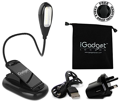 Igadget 6 SMD LED dimmerabile ricaricabile