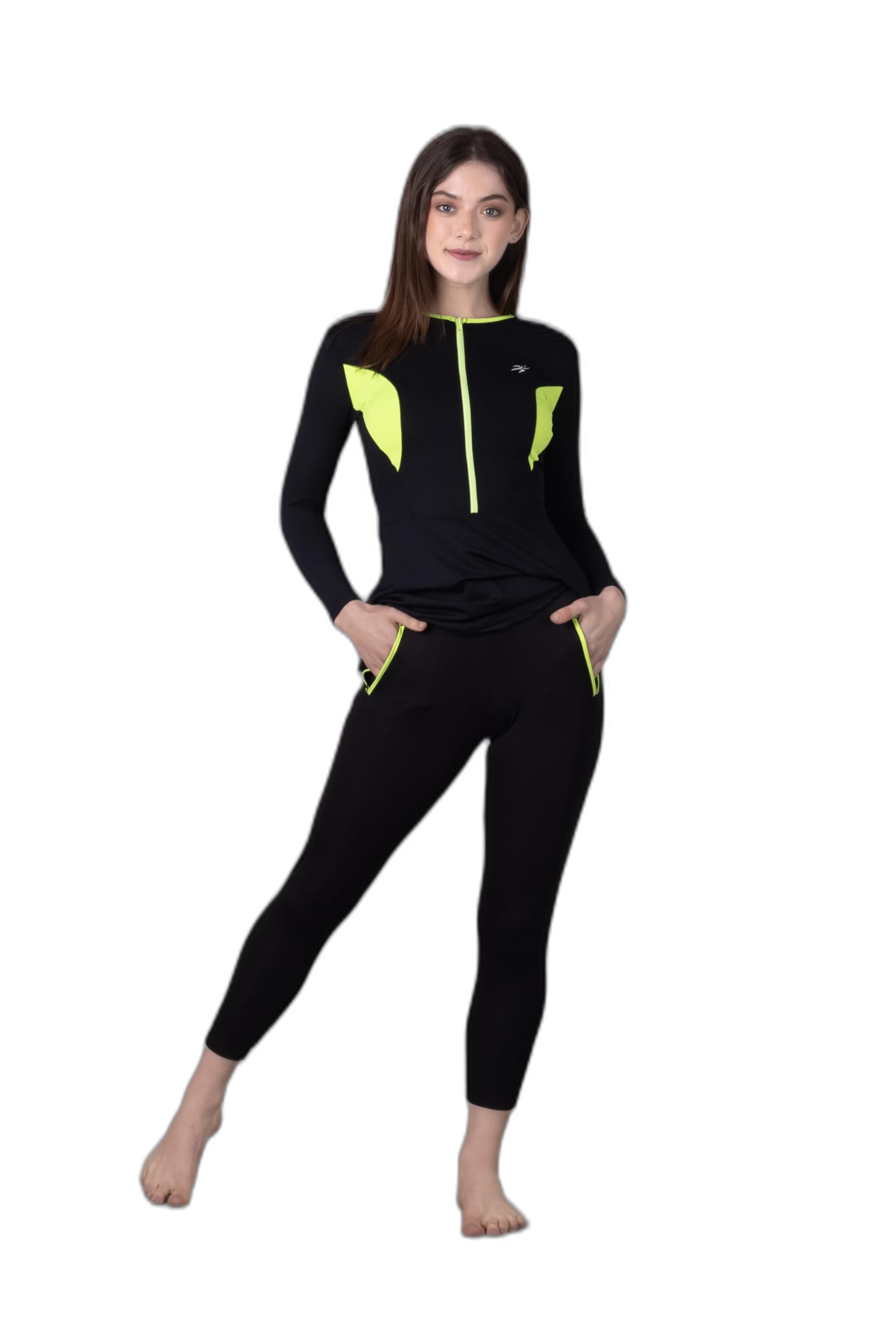 colourblocked 2-Piece Padded Swimsuit for Women |Swimming Suit for Women-image-11
