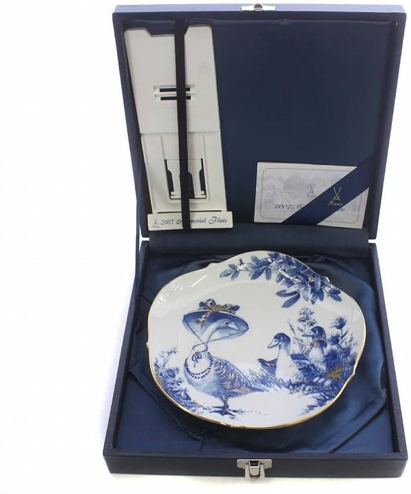 Amazon.co.jp: マイセン Meissen 2007 メモリアルプレート ドイツ民謡