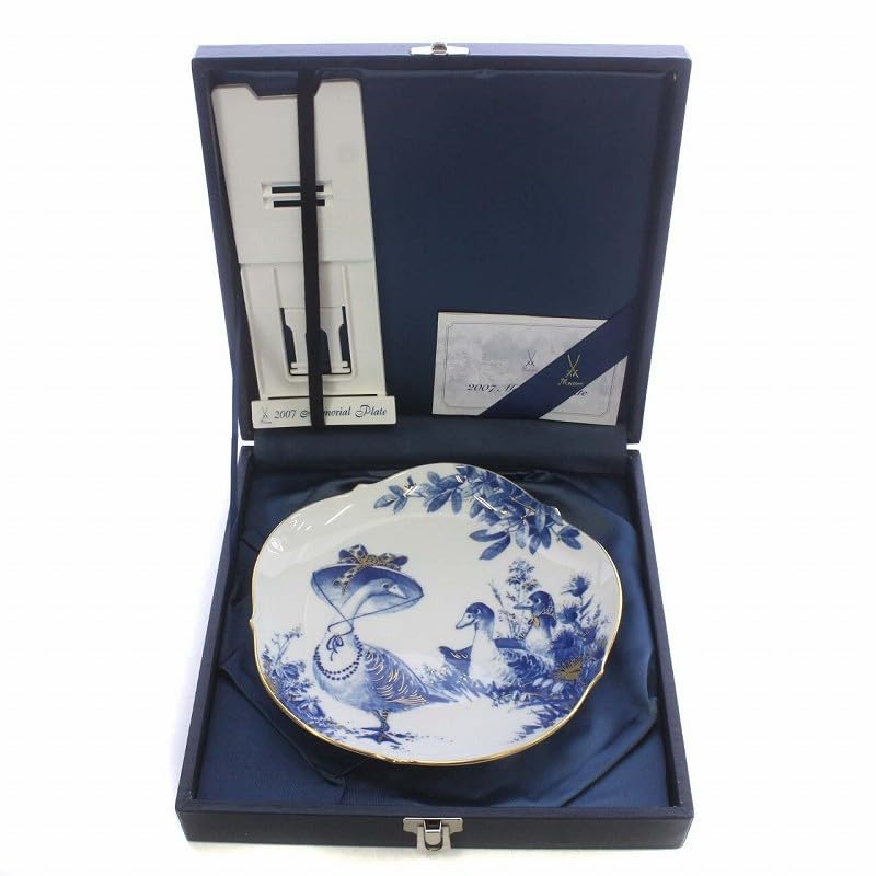 マイセンメモリアルプレート2007「アヒルのカンタータ」美品 マイセン メモリアルプレート 2007 アヒルのカンタータ Meissen 飾皿