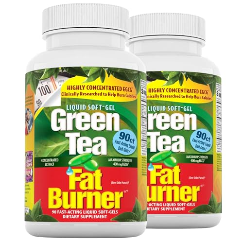 Applied Nutrition Green Tea Fat Burner - 90 Liquid Soft-Gels,