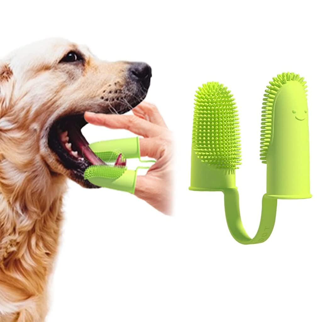 NIVAKINI Dog Toothbrush Cat Finger, Portable Teeth Cleaning Set Soft Bristles for Easy Dental Care Toothbrushes Suitable for Large to Small Dogs Cats and Small Pets Manual (B0CRRRG3T7) Amazon Price History, Amazon Price Tracker