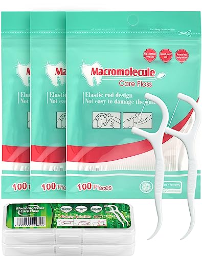LAOYE Hilo Dental con Mango 320 PCS Arcos Dentales Hilo Dental Ortodoncia para Limpieza Dental Fácil, Palillos de Dientes Interdentales Seda Dental Cómoda con 2 Cajas Portátiles para Hogar y Viaje