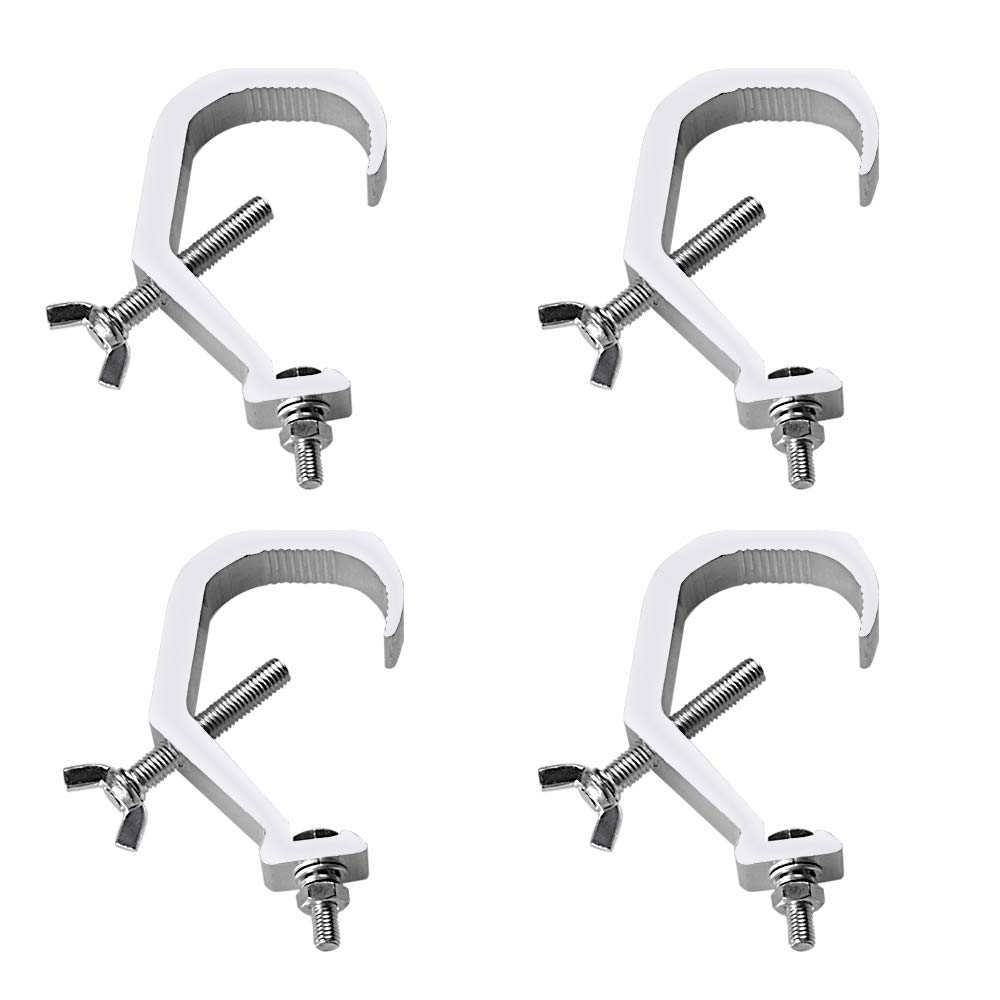 10-Pack STMIDVG Stage Light Clamp Hooks For DJ Lights, Par Spots & Moving Heads - Fits 1.18\" To 2\" Truss Poles