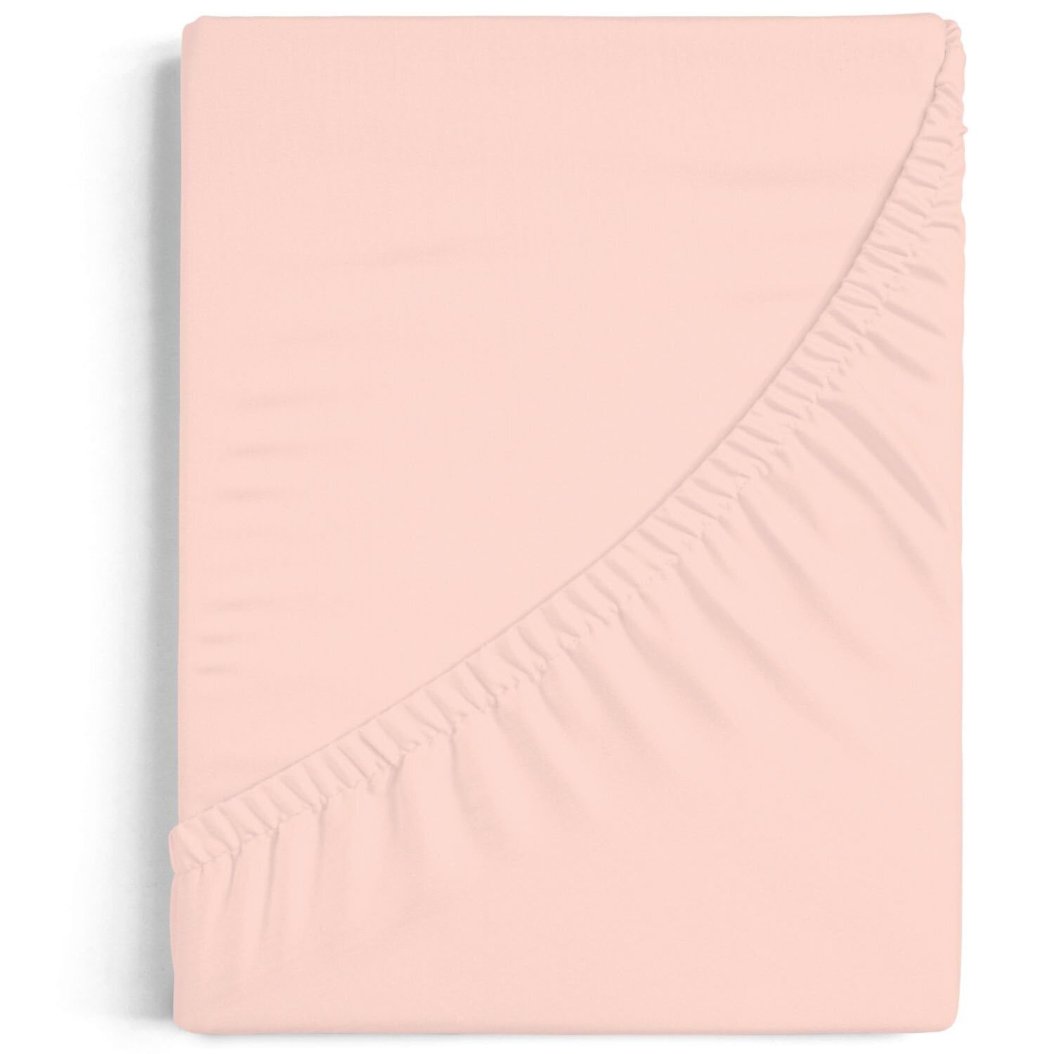 Burrito Blanco | Fitted Sheets 135 x 190/200 cm | 135 cm Bed (+ Measurements Available) | 100% Cotton Fabric | A8 Salmon Design