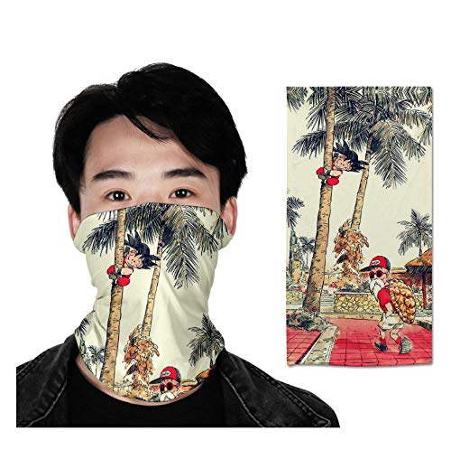 Preisvergleich Produktbild Röhrenförmiges Kopftuch, 3D-Farbdruck-Schönheitsmuster, Multifunktionales Magisches Stirnband Für Wilde Männer Und Frauen