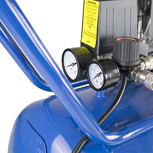 Hyundai 100 Litre Air Compressor, 2.2kw / 3hp, Electric & Portable Compressor, 14cfm / 145psi, Twin Cylinder, Belt Drive, Wheeled with 2 Year Warranty 7 Hyundai 100 Litre Air Compressor, 2.2kw / 3hp, Electric & Portable Compressor, 14cfm / 145psi, Twin Cylinder, Belt Drive, Wheeled with 2 Year Warranty - Image 7