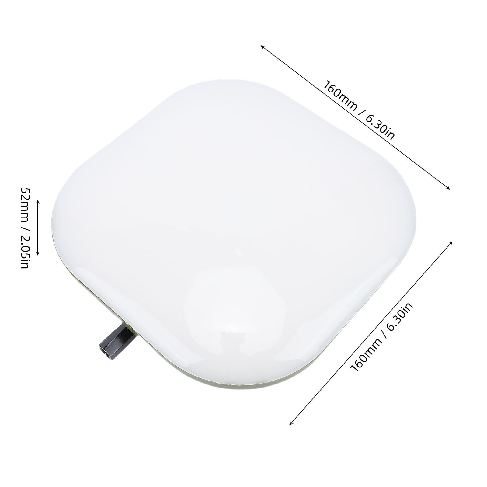 Jectse Intelligente LED-Campinglaterne, Wiederaufladbar, App-Unterstützung, RGB, 1800 Lm, Tragbare Zeltlampe mit Magnetfuß