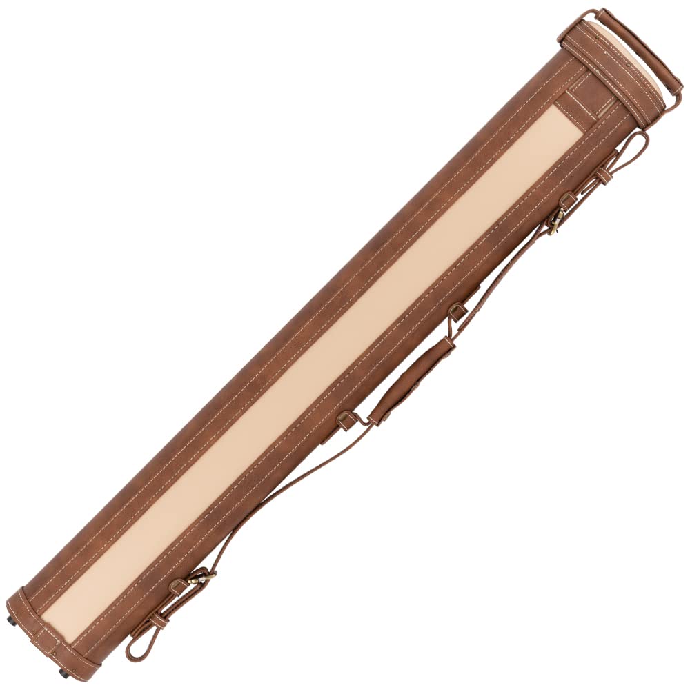 キューケース（ハード）Elite Amazon.co.jp: Elite 2x2 オーバルハードヴィンテージレザー