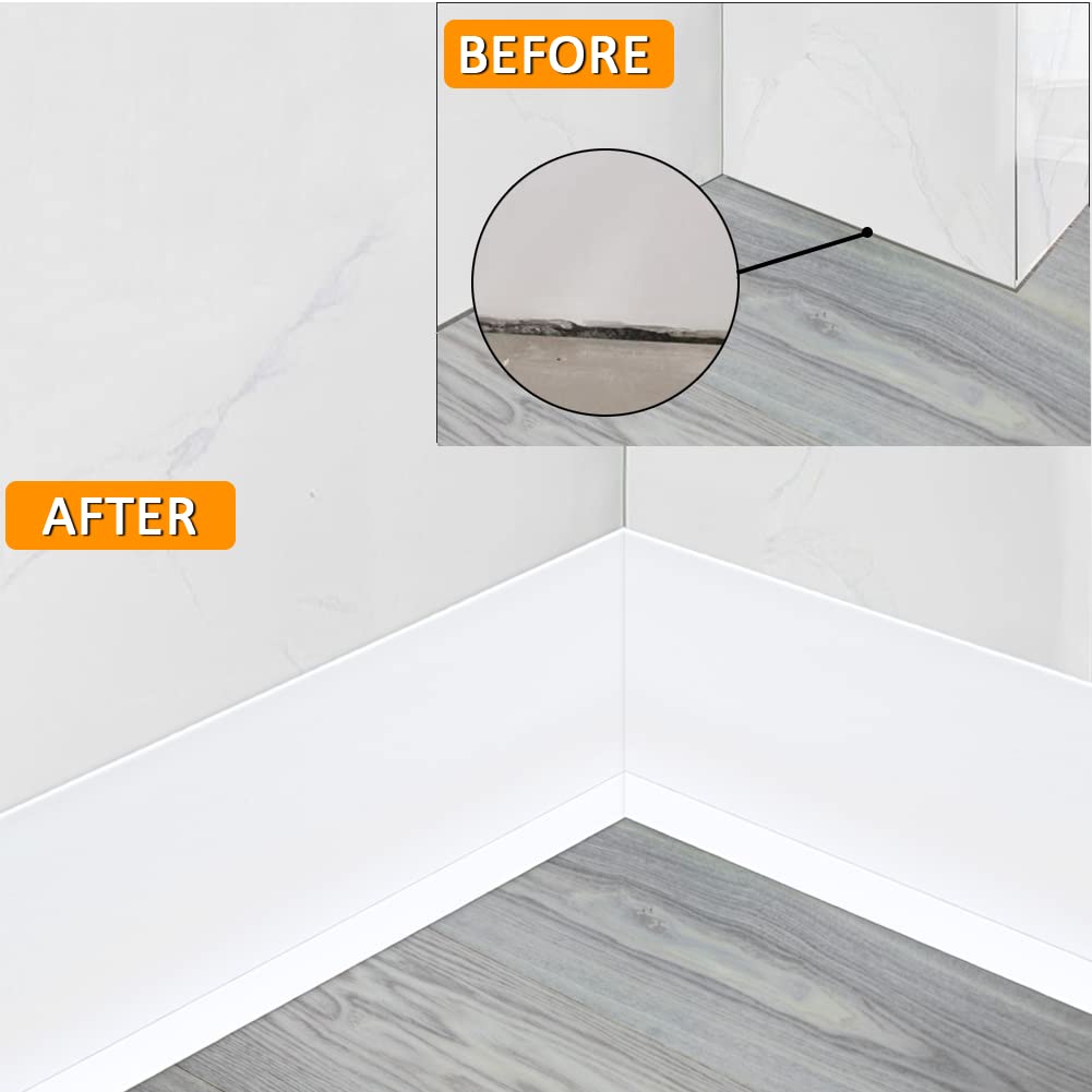 Buy Vinyl Wall Base 4 Vinyl Baseboard Molding Flexible Vinyl Floor Base