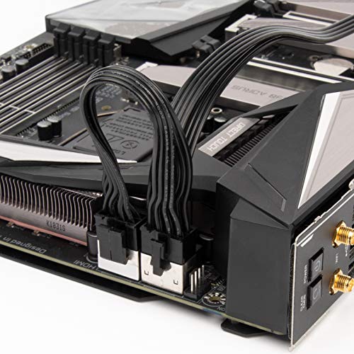 Image of SilverStone Technology PP13 EPS 8 pin to EPS 8 pin + (4+4) pin Splitter PSUs
