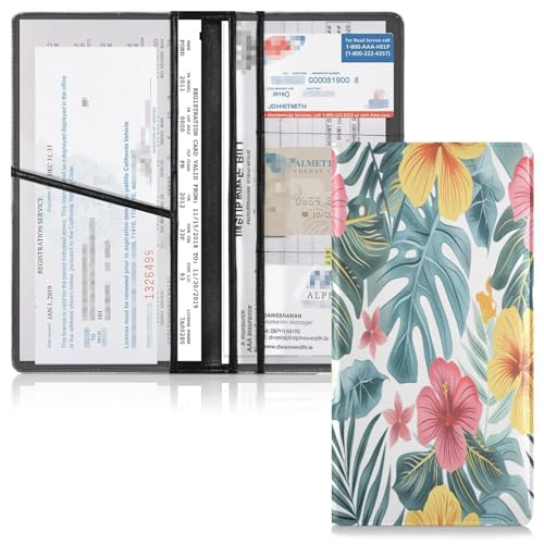 Organizador de cuero para documentos miniatura 2