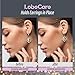LobeCare - Clear Ear Lobe Support Patches for Earrings - Comfortable and Hypoallergenic Earring Backs for Droopy Ears - Prevents Stretching and Tearing - 90 Patches