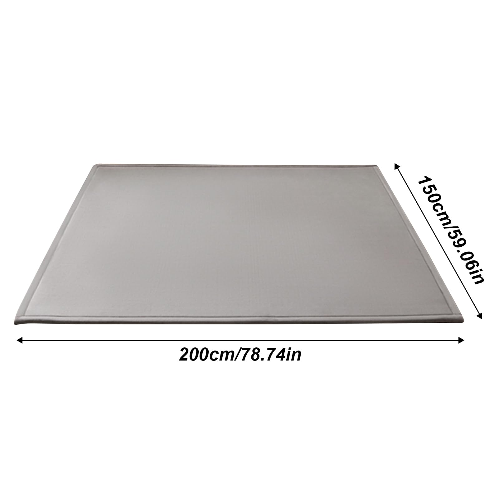Krabbelmatte Baby Faltbar 150x200cm, Spielmatte Baby Samtmatte | mit Korallen Samt & Memory Foam, Rutschfeste Krabbelteppich für Babyzimmer, Tatami Matte für Kleinkinder Tummy Time