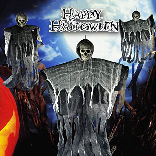 YUYOUG Halloween Hanging Ghost Skeleton Haunted House Scary Ghosts Pendant Best Halloween Party Decoration Props