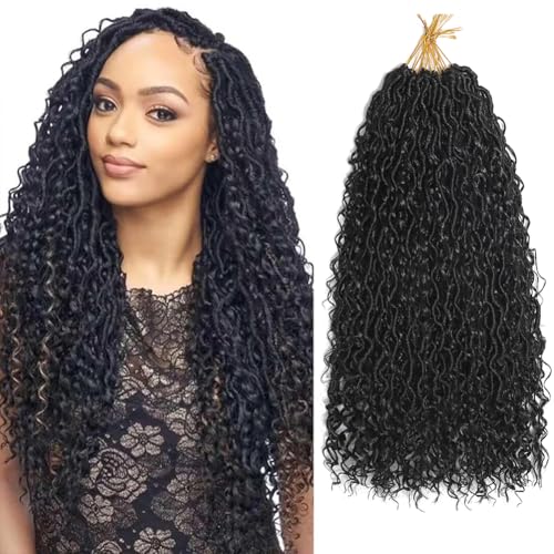 Goddess Locs Crochet Hair 18 Inch Faux Crochet...