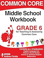 Common Core Middle School Workbook Grade 6 1511530499 Book Cover