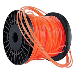Bosuya Trimmerfaden 2,4 mm x 100m Orange