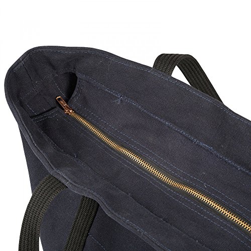 B Vertigo Baron Lux Horse Grooming Tote Bag with Inner Zip Pocket Dark Navy