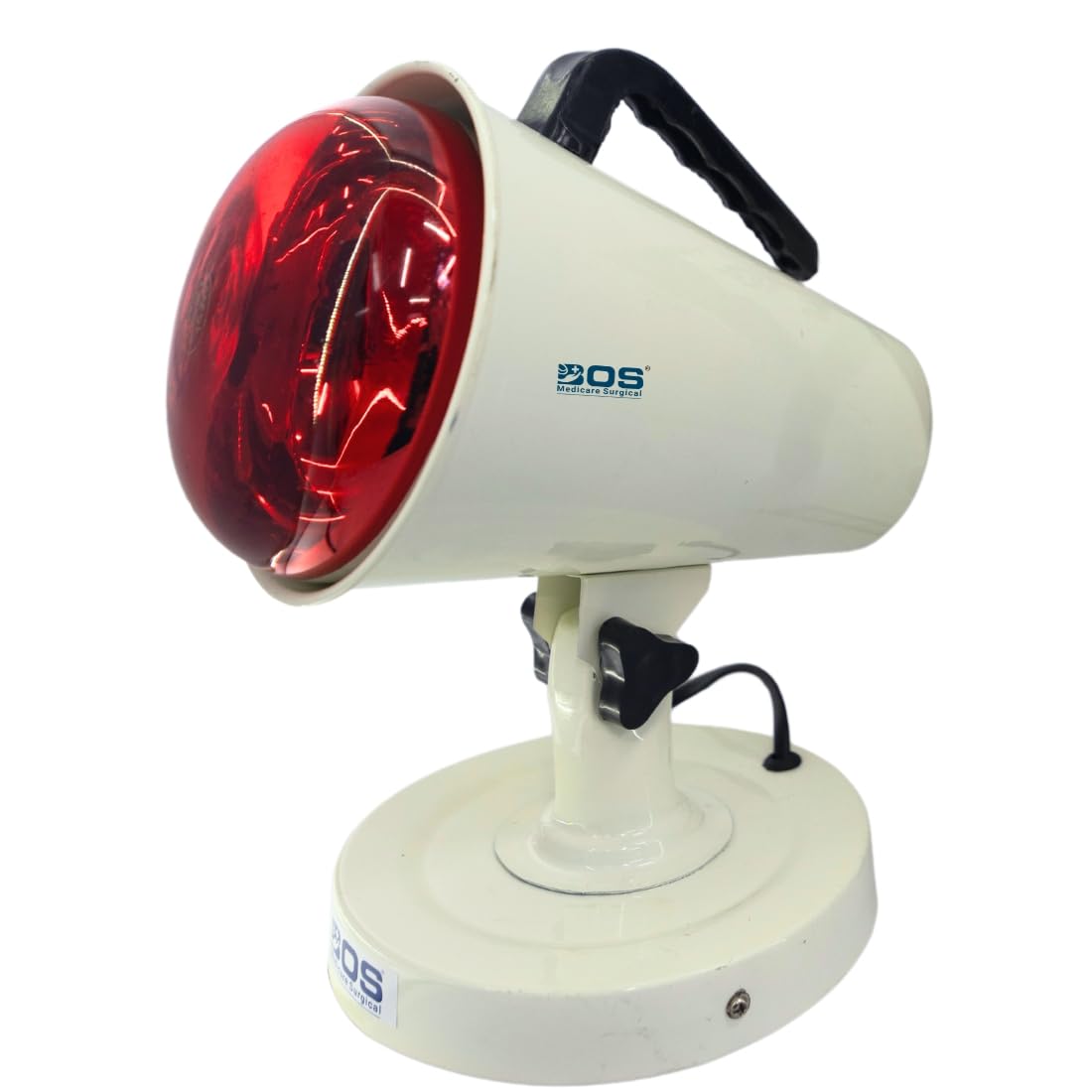 BOS MEDICARE SURGICAL® IR-02 Infrared Heat Therapy Lamp for Pain Relief | Deep Penetration & Electric | for Joint, Muscle & Back Pain | Home & Clinic Use | Physiotherapy Light