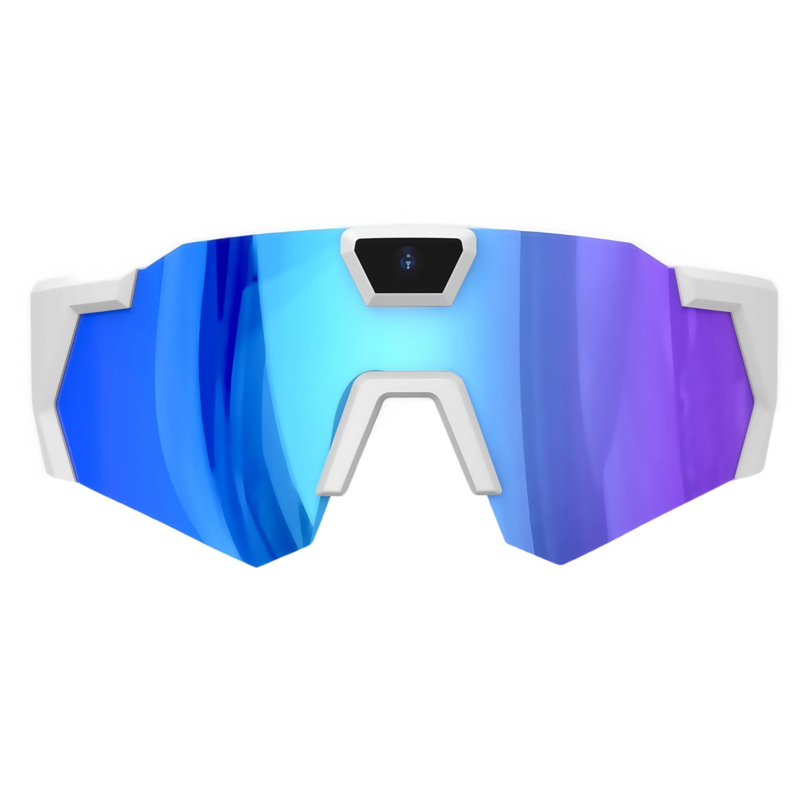 DianSCJ Baseball Glasses with Camera Youth, 4k HD Pov Sports Glasses with Camera, Smart Recording Camera Glasse