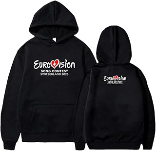 PHARCOYOU Eurovision 2025 Hoodie Unisex Long Sleeve Streetwear Women Men Hooded Sweatshirts Fashion Clothes