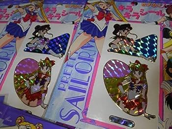 セーラームーン　カード　プリントエラー品　ホロずれ　シールタイプ セーラムーンS カード➕シール - メルカリ